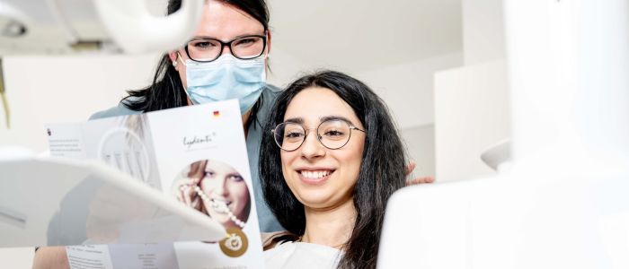 Bleaching in Hildesheim mit dem In-Office Bleaching von Lydenti